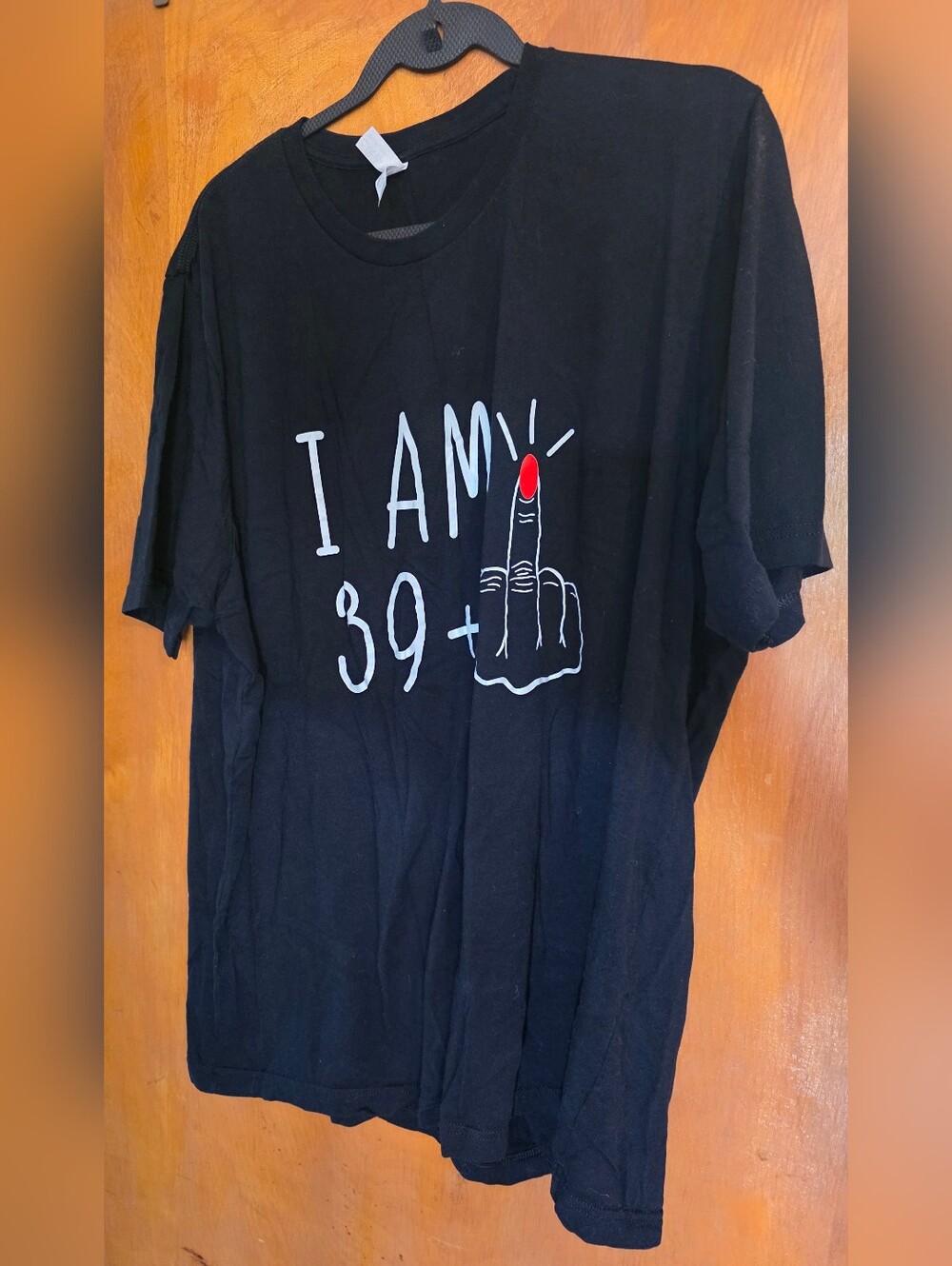 Black I Am 39+1 40th Birthday Tshirt